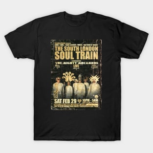 POSTER TOUR - SOUL TRAIN THE SOUTH LONDON 143 T-Shirt